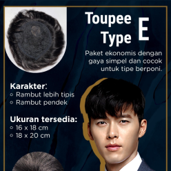 Toupee Type E