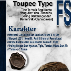 Toupee Type FS3/FS2/FS