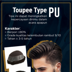 Toupee Type PU